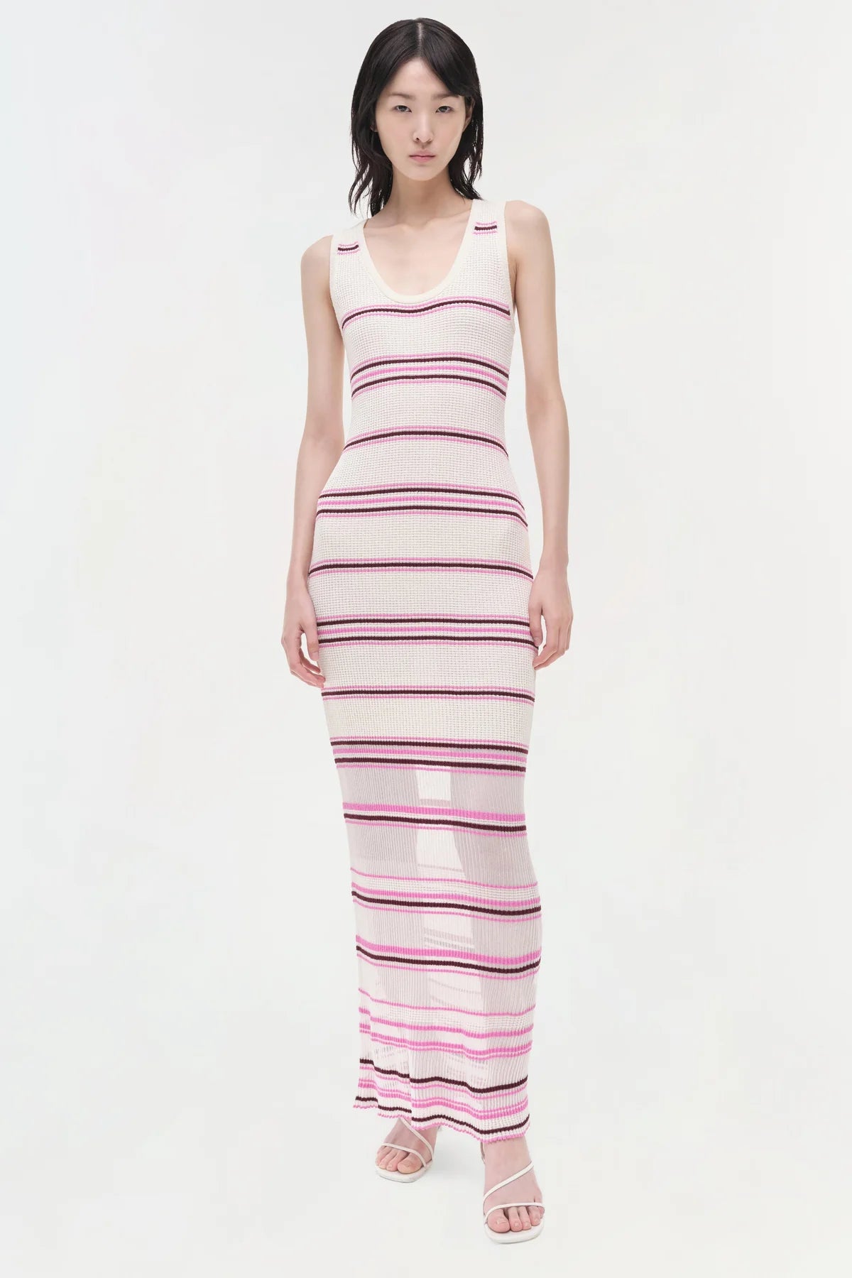 SIMKHAI - Mariana Knit Maxi Dress - Sangria Multi