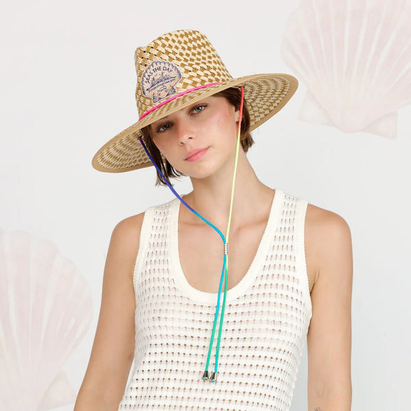 FREYA - Seas the Day Lifeguard Hat - Ombre/Neon