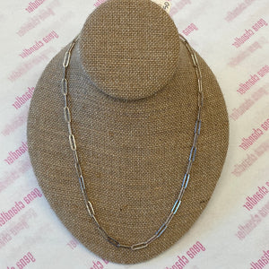 Jenna Sands - Venice Link Necklace - Silver