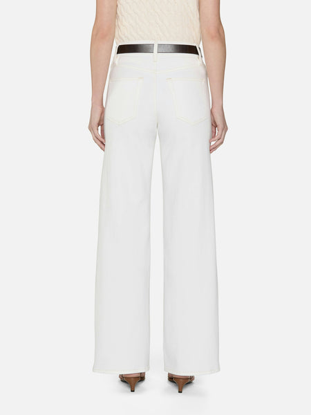 FRAME - Le Slim Palazzo - White