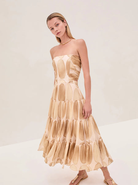 ALEXIS - Dawne Dress - Sand
