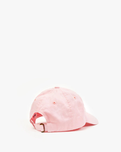 Clare V. - Baseball Hat - Light Pink w/ Fern Embroidered Californie
