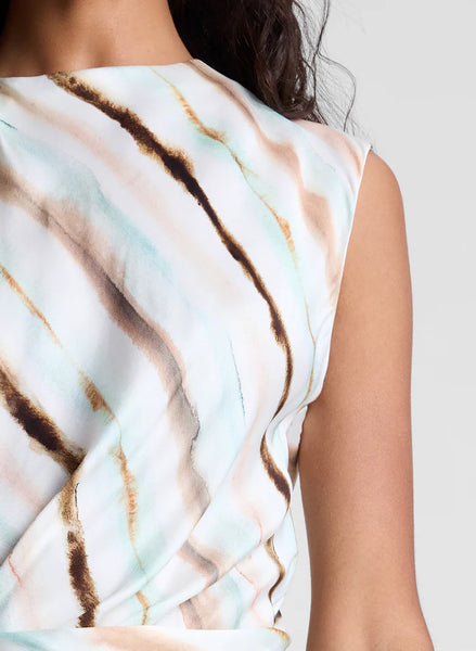 A.L.C. - Delia Dress - Mint Multi