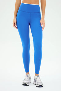 SPLITS59 - Easton Rigor High Waist 7/8 - Classic Blue/White & Black/Chartreuse