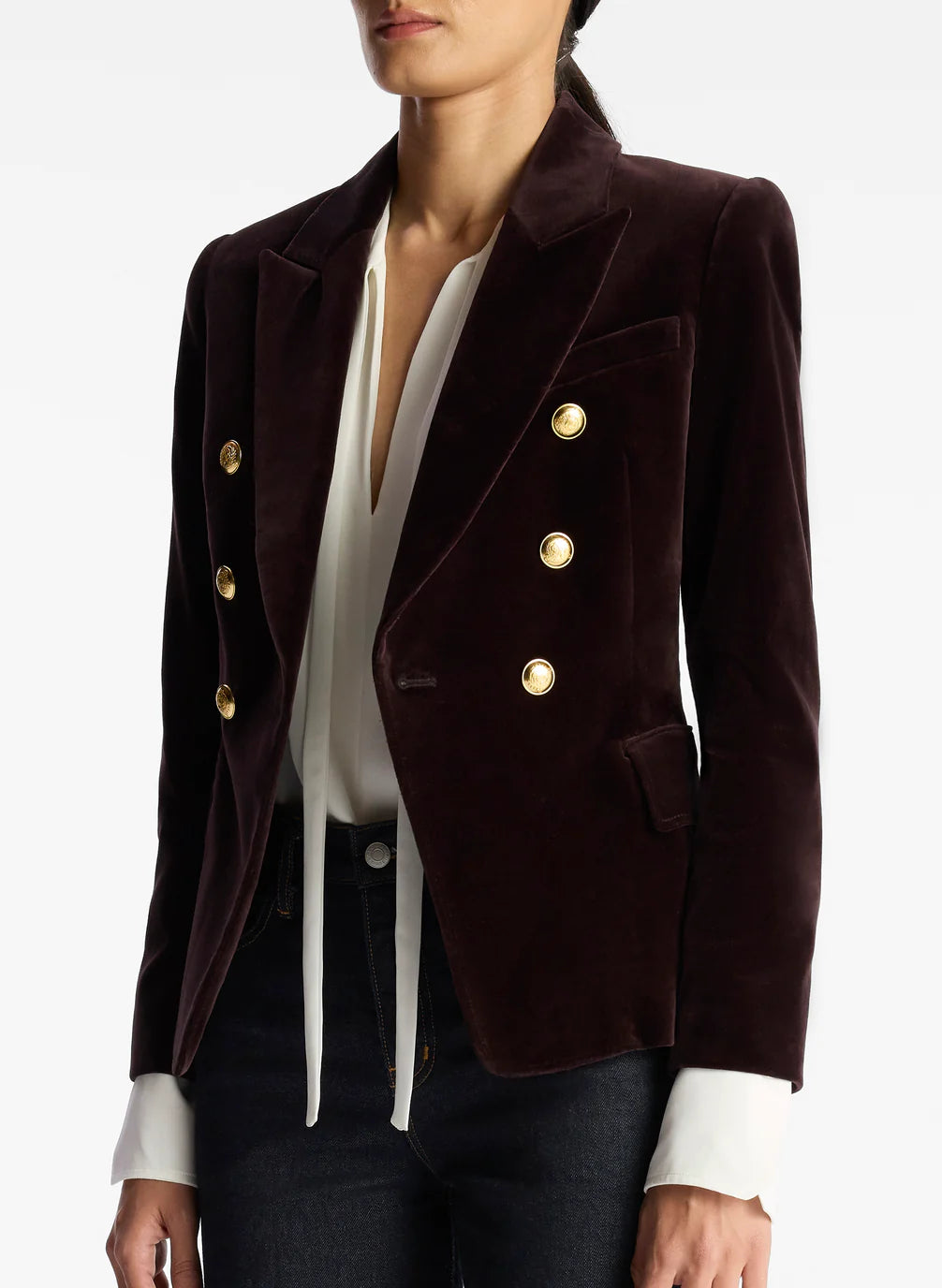 ALC - Chelsea Jacket - Chocolate Plum