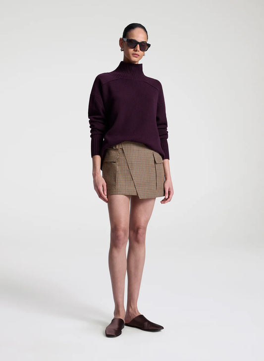 Conan Wool Tailored Mini Skirt