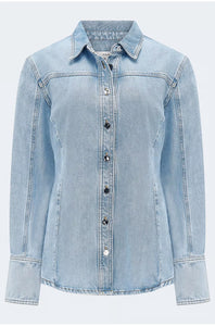 FRAME - The Curved Shirt - Shimmy