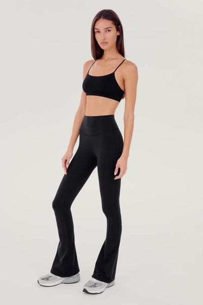 SPLITS59 - Raquel High Waist Flared Legging - Available in Black & Indigo