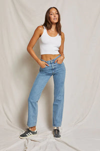 Perfect White Tee - Daisy - White