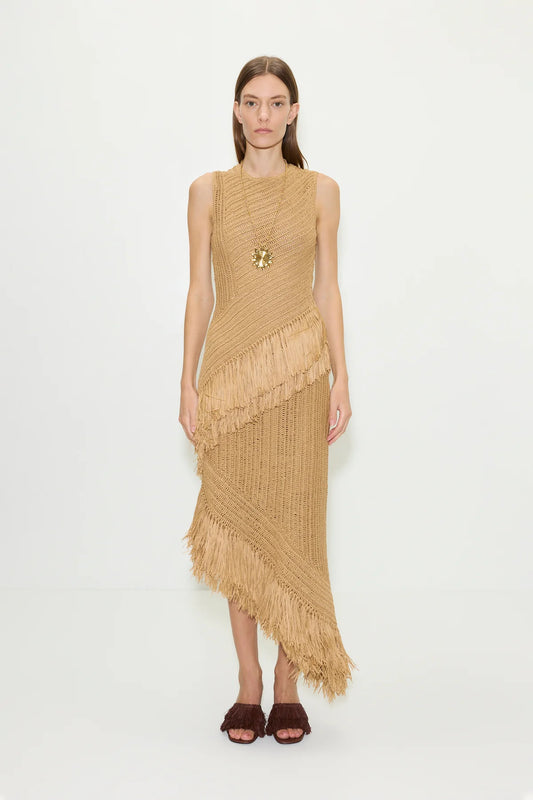 SIMON MILLER - Beja Crochet Dress - Natural