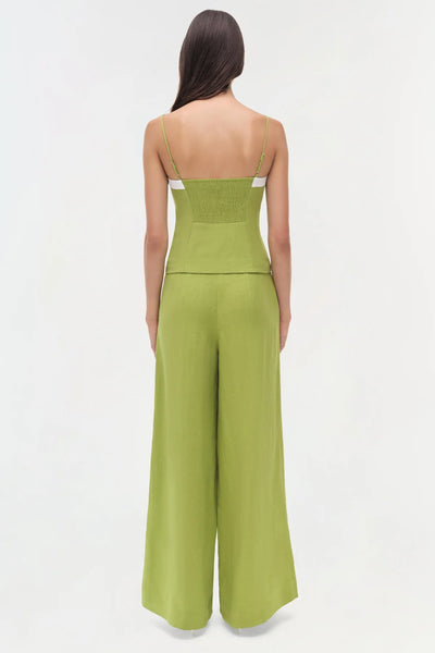 SIMKHAI - Eleanor Button Down Cami - Kiwi Multi