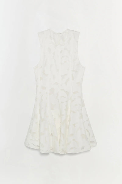 SIMKHAI - Sylvia Jacquard Mini Dress - White
