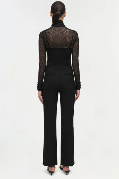 SIMKHAI - Michelle Cropped Pant - Black