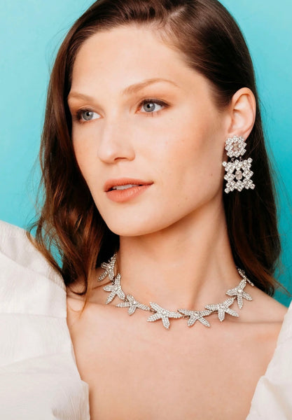 Elizabeth Cole - Maristar Necklace - Crystal