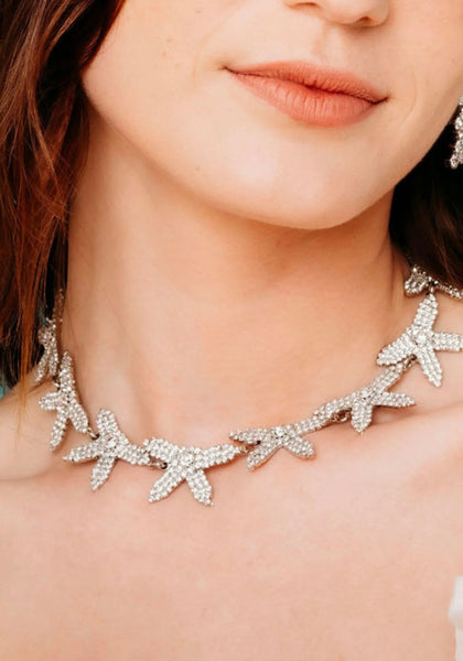 Elizabeth Cole - Maristar Necklace - Crystal