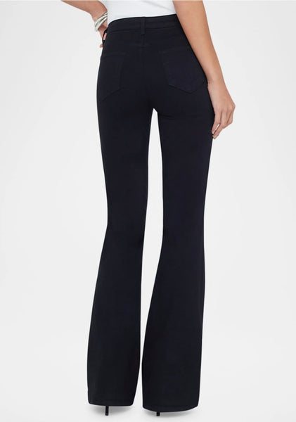 L’AGENCE - Charis Lace-Up Flare Pant - Noir