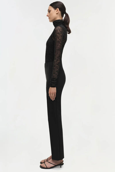 SIMKHAI - Michelle Cropped Pant - Black