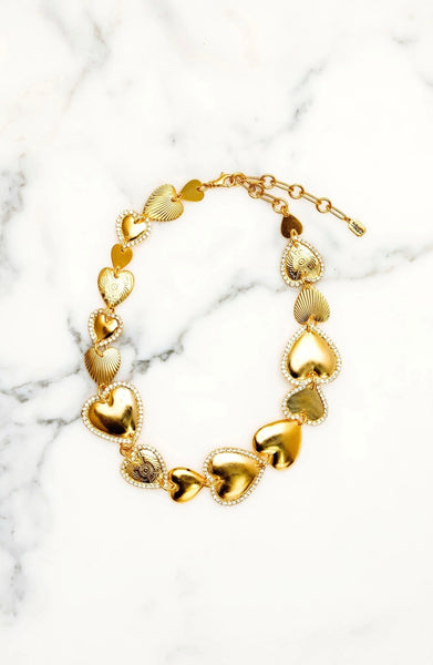 Elizabeth Cole - Mirri Necklace - Crystal