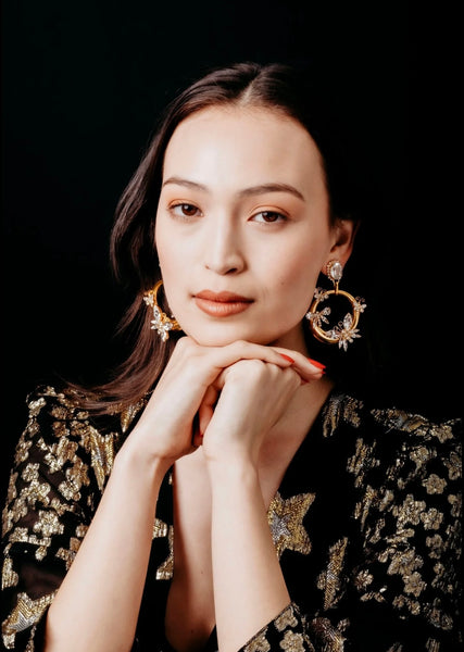 Elizabeth Cole - Kellan Earrings - Crystal