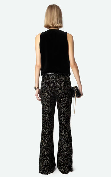 ZADIG&VOLTAIRE - Velvet Exaux Vest - Black