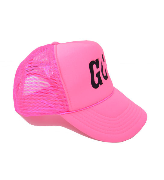 Gena Chandler - Limited Edition GC Trucker Hat - Hot Pink