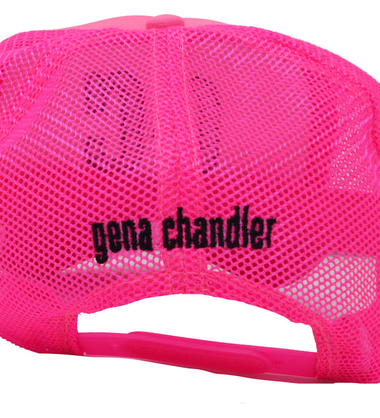 Gena Chandler - Limited Edition GC Trucker Hat - Hot Pink