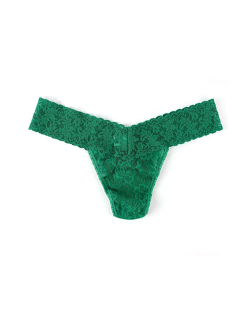 Hanky Panky - Signature Lace Low Rise Thong - Green Envy