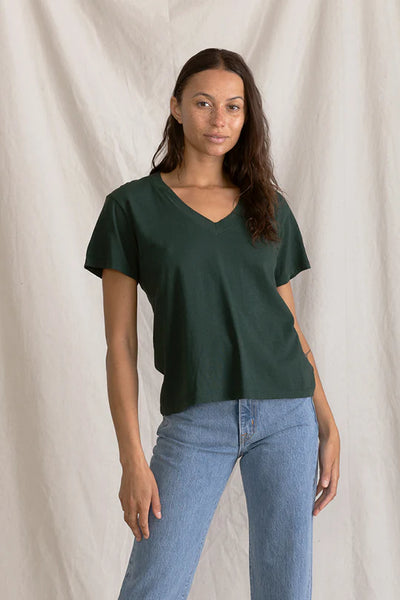 Perfect White Tee - The Hendrix - Pine