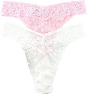Hanky Panky - I Do Shimmer Original Rise 2 Pack