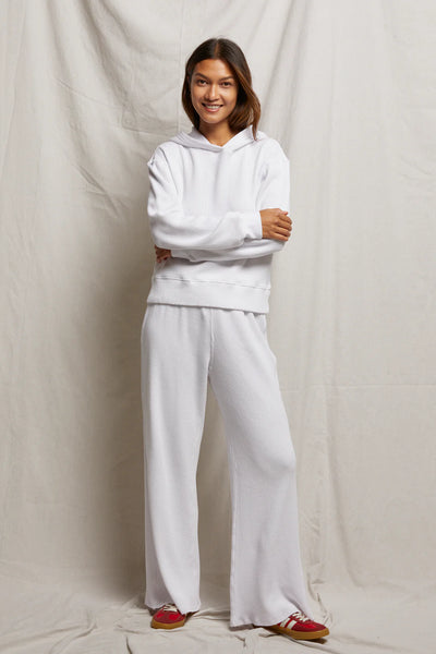 Perfect White Tee - Shane Drawcord Pant - White