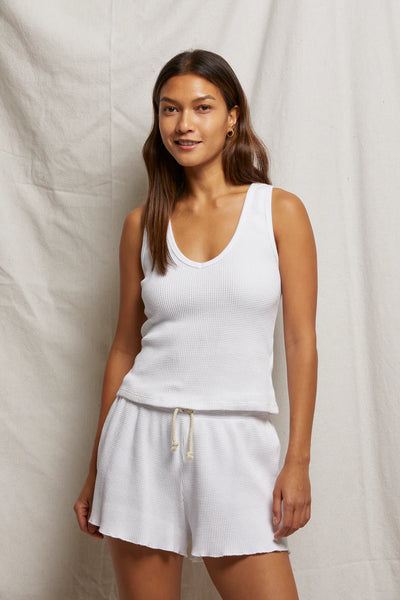 Perfect White Tee - Hazel Tank - White