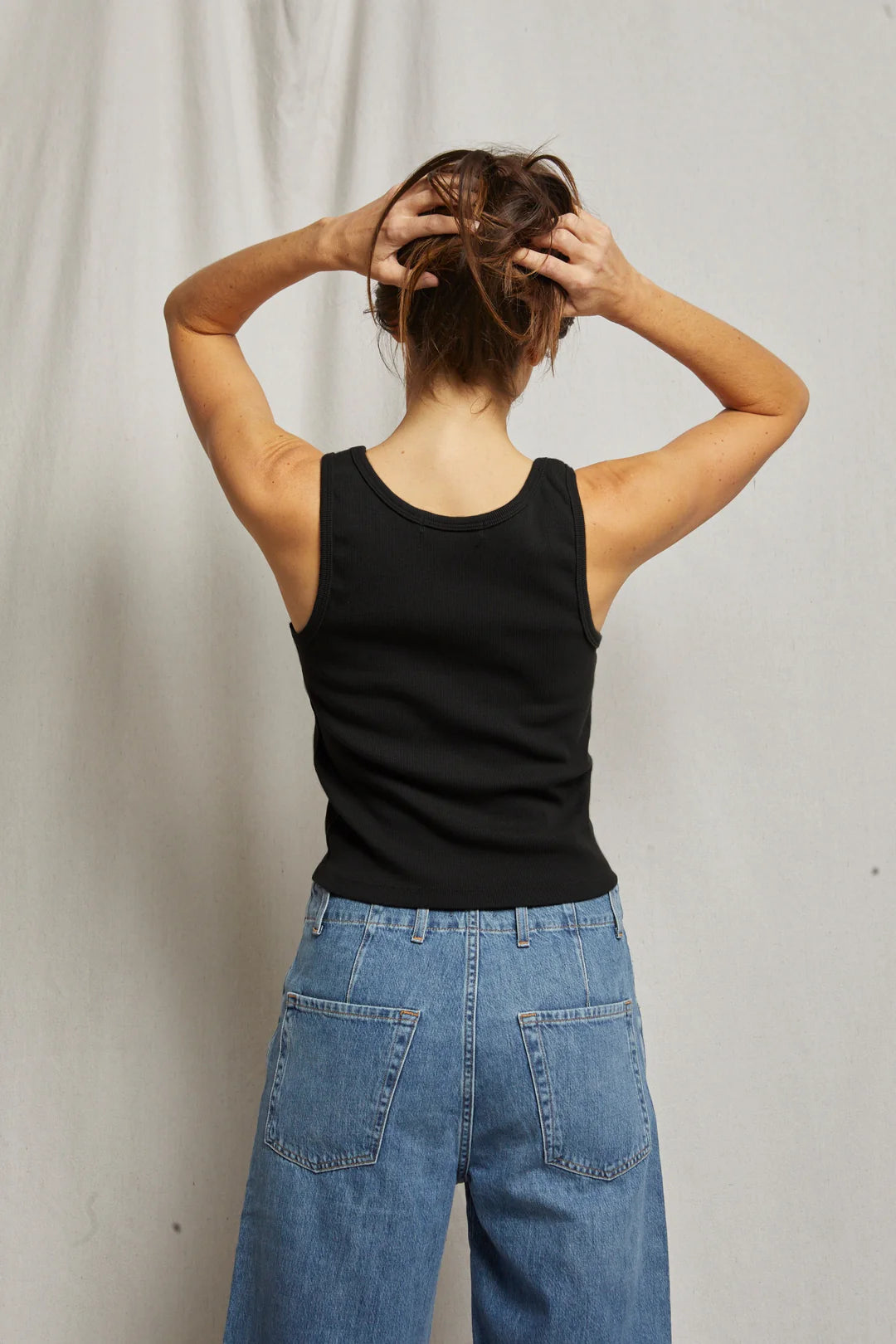 Perfect White Tee - Maria Tank - True Black