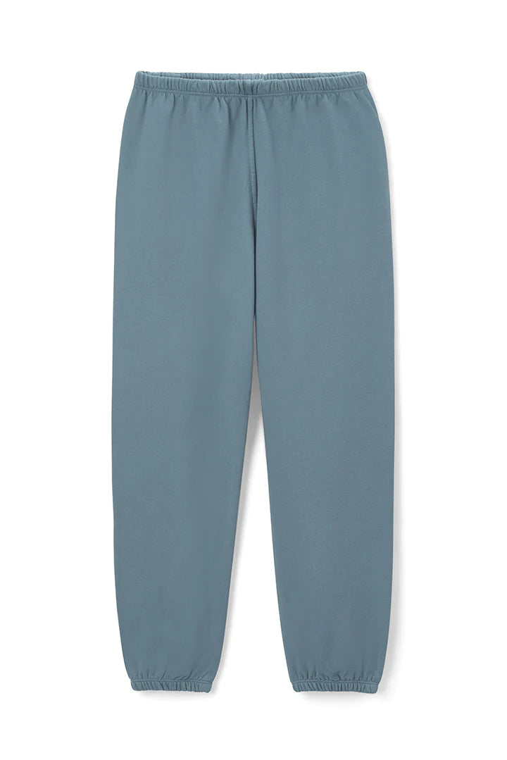Perfect White Tee - Johnny Sweatpant - Stormy Weather