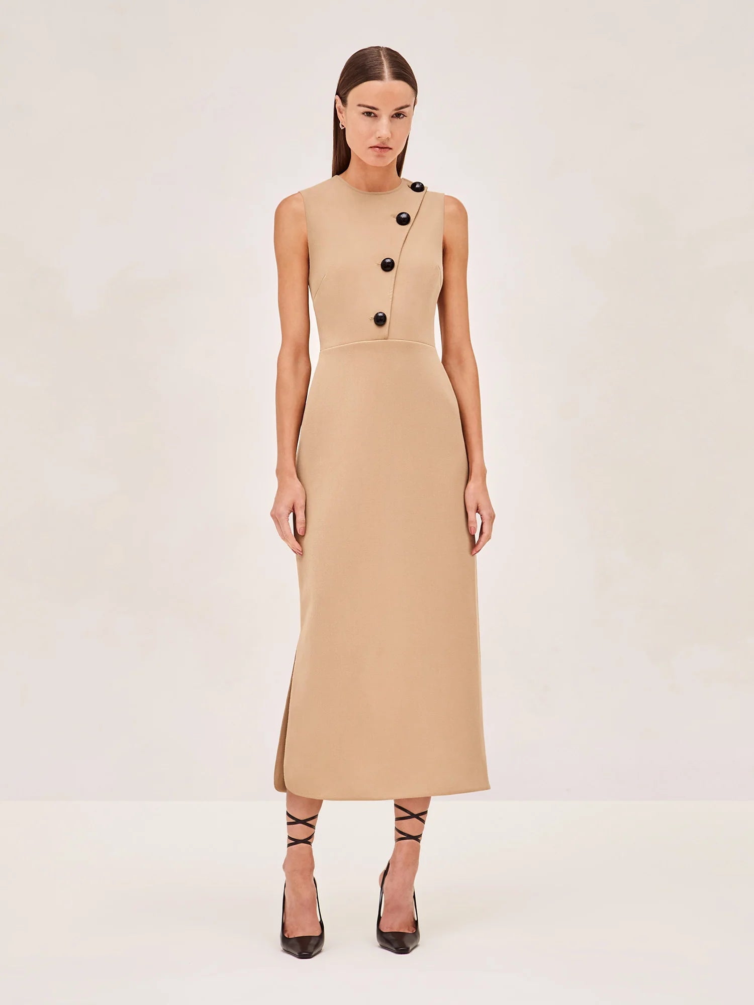 Alexis - Lena Dress - Camel