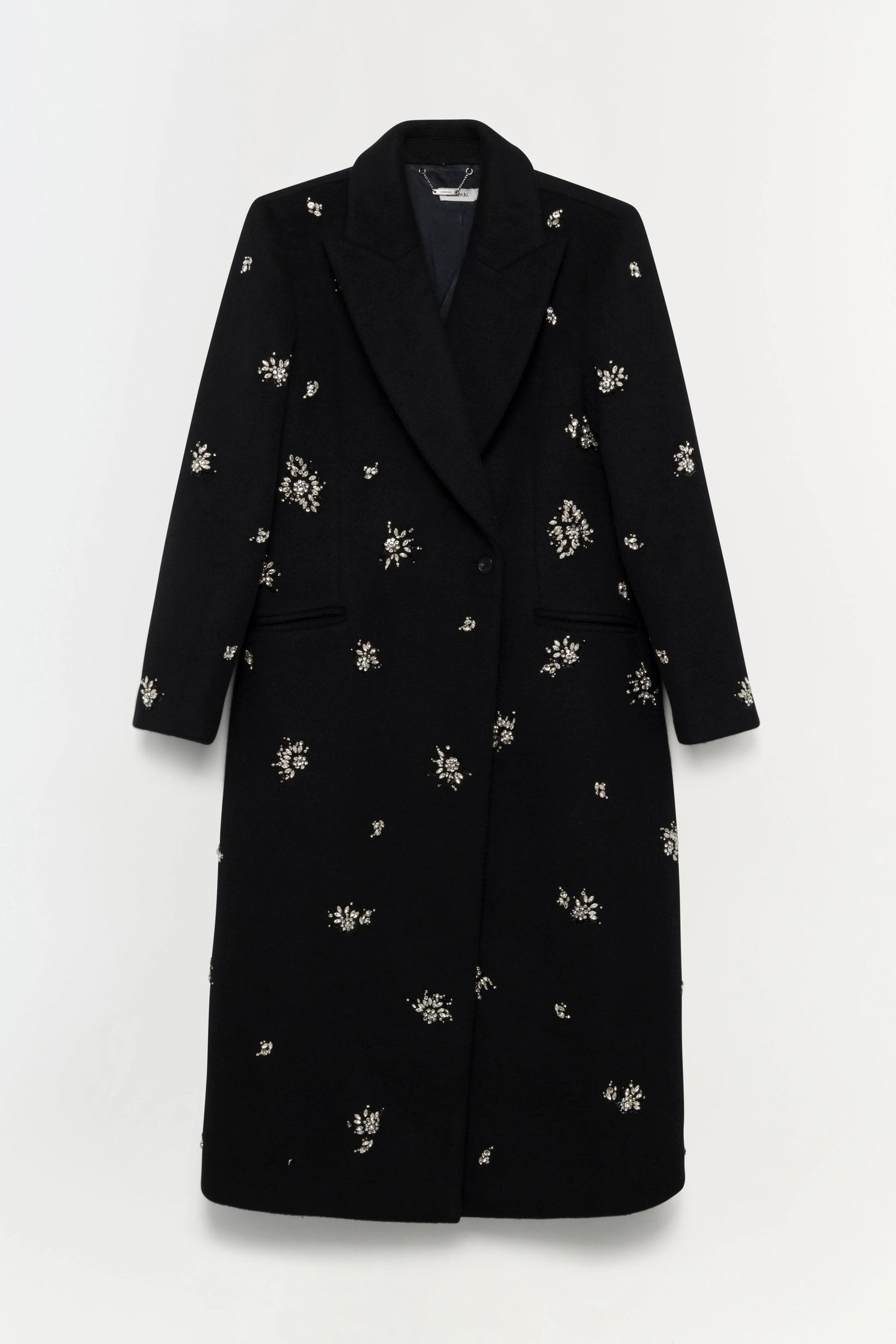 Gianni Embellished Wool Coat