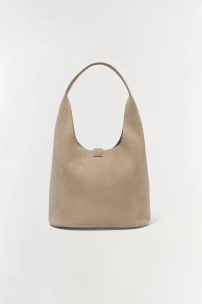 SIMKHAI - Khai Suede Hobo Bag - Desert