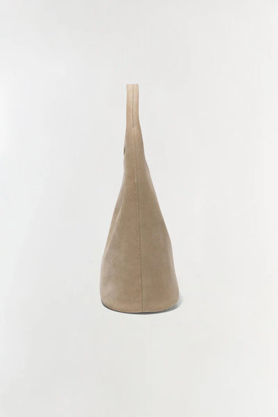 SIMKHAI - Khai Suede Hobo Bag - Desert