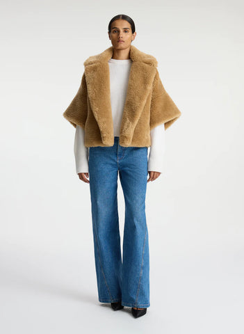 ALC - Kat Faux Sherpa Jacket - Carmello
