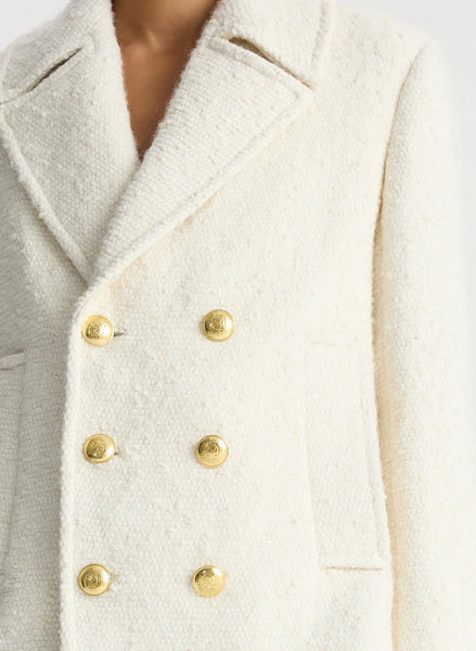ALC - Kensington Tweed Jacket - Cream