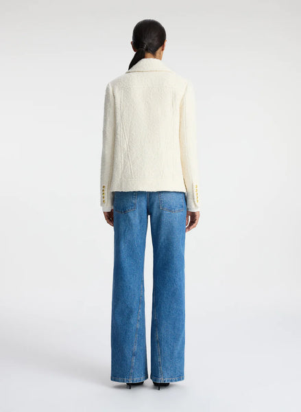 ALC - Kensington Tweed Jacket - Cream