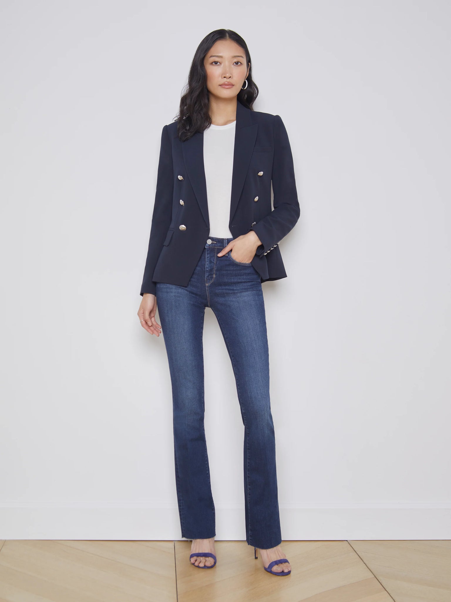 L'Agence - Kenzie Blazer - Midnight