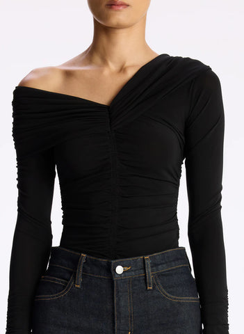 ALC - Marie Jersey Top - Black