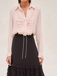 Alexis - Pierce Top - Blush