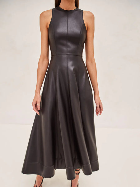 Alexis - Soline Dress - Noir & Dune
