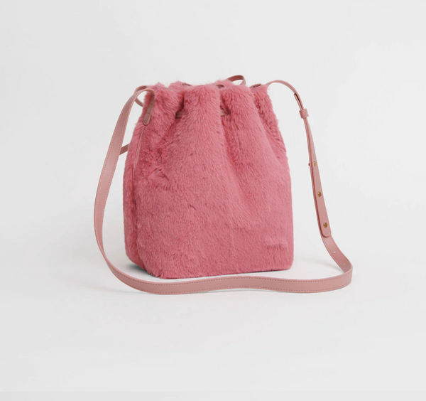 APPARIS - Mini Bucket Bag - Guava