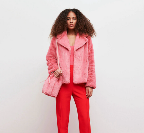 APPARIS - Milly Coat - Guava