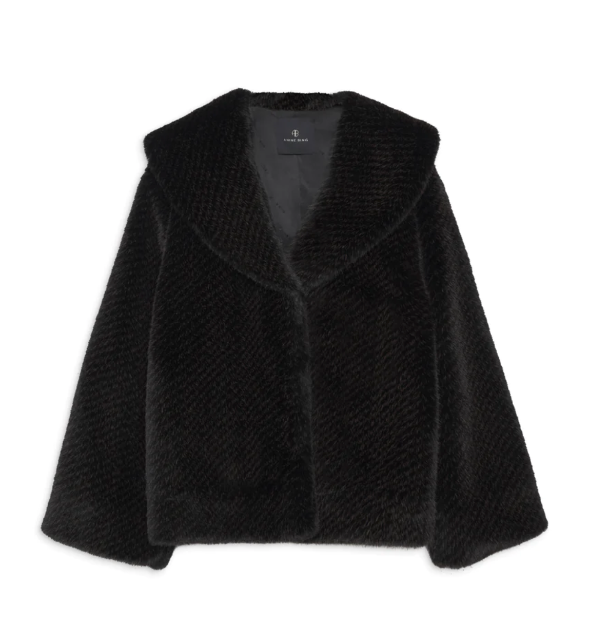 ANINE BING - Hilary Jacket - Black/Brown