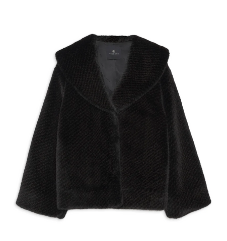 ANINE BING - Hilary Jacket - Black/Brown