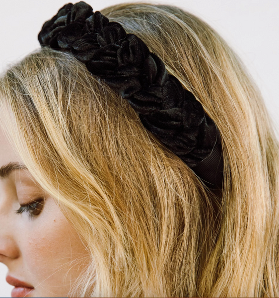 Jennifer Behr - Lori Headband - Black