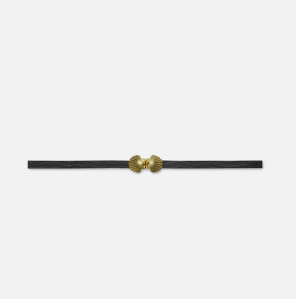 FRAME - Coquillage Belt - Black